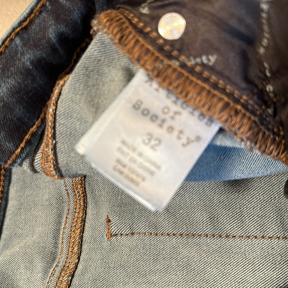 Articles of Society Dark Blue West End denim Jeans - Picture 3 of 9